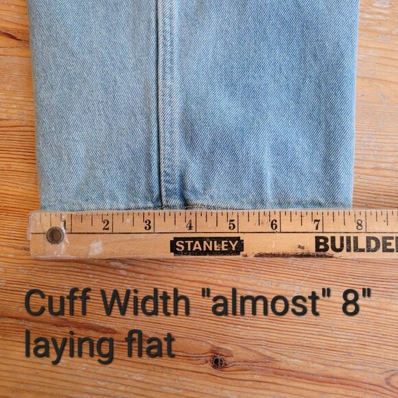 KOTN Antifit Barrel Leg Jeans Light Wash Denim Size 10 Relaxed Fit Made in Egypt - Picture 9 of 14